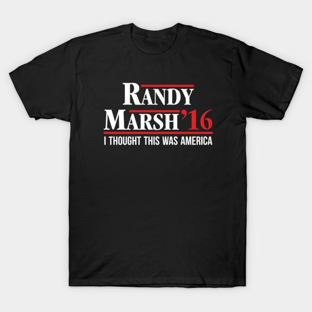 Randy Marsh 2016 President Election Shirt T-Shirt by Beezee